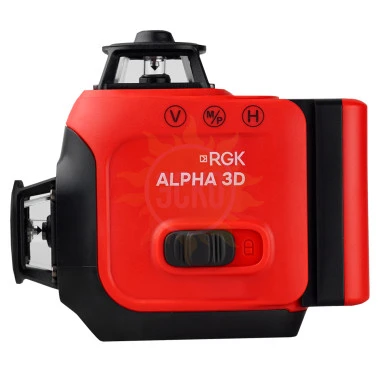 Лазерный уровень RGK ALPHA 3D с зелёным лучом