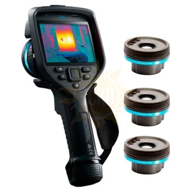 FLIR E86/24°/14° — тепловизор со стандартным объективом и телеобъективом