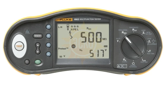 Fluke 1663 SCH — многофункциональный тестер электроустановок